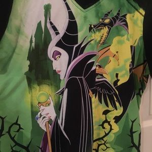 Disney’s Maleficent tooniforms uniform top XL